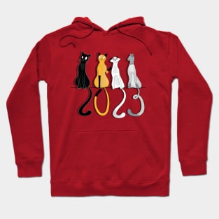 2023 Happy New Year Cats Hoodie